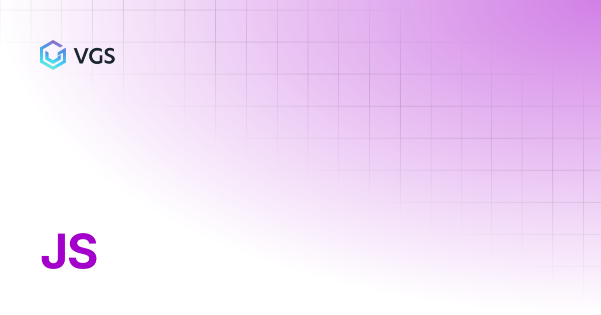JS | Secure Data Vault | VGS Docs